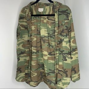 Denim & Supply Ralph Lauren Women’s Button Up Camo Shirt